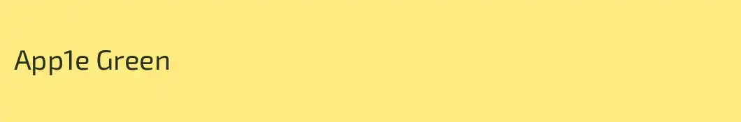 App1e Green